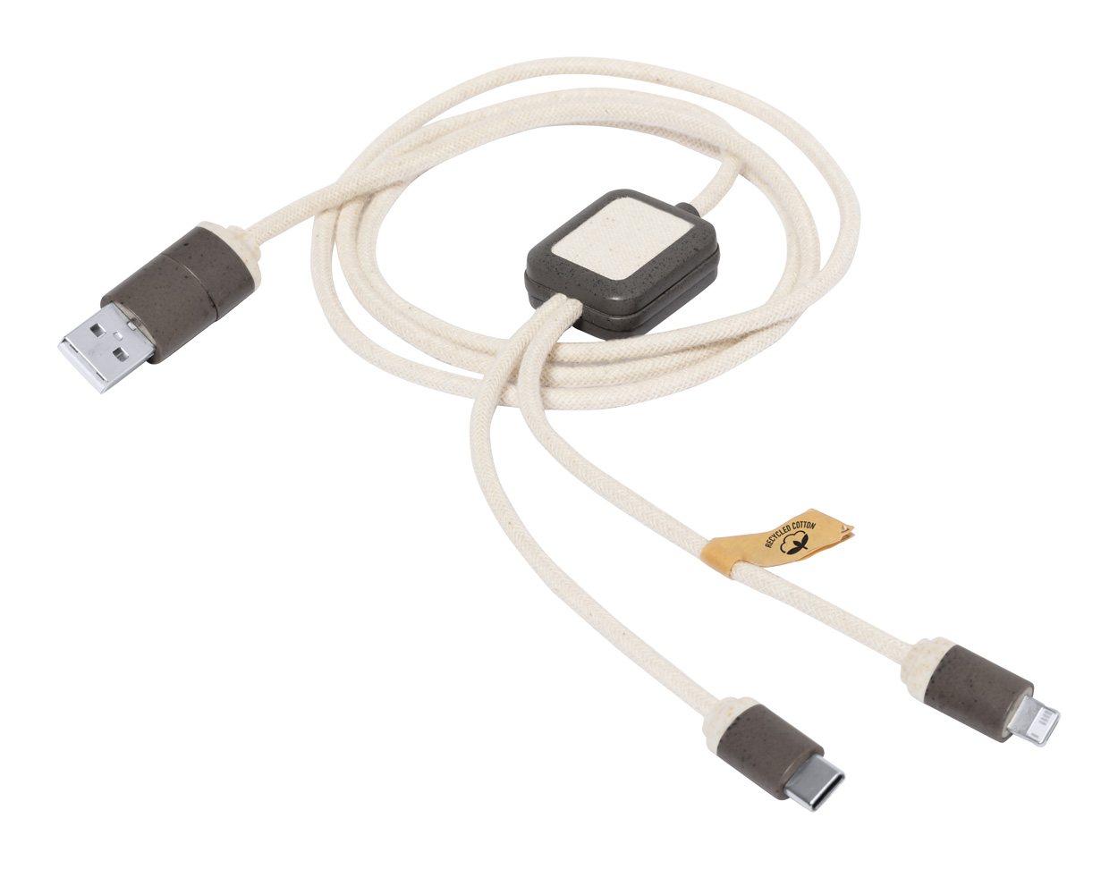 Seymur USB nabíjecí kabel Hnědá