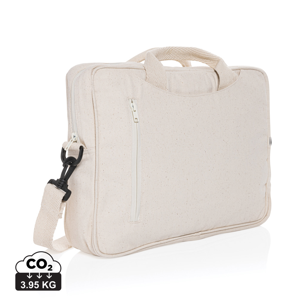 Laptop bag Laluka 15,4" recycled. cotton AWARE™