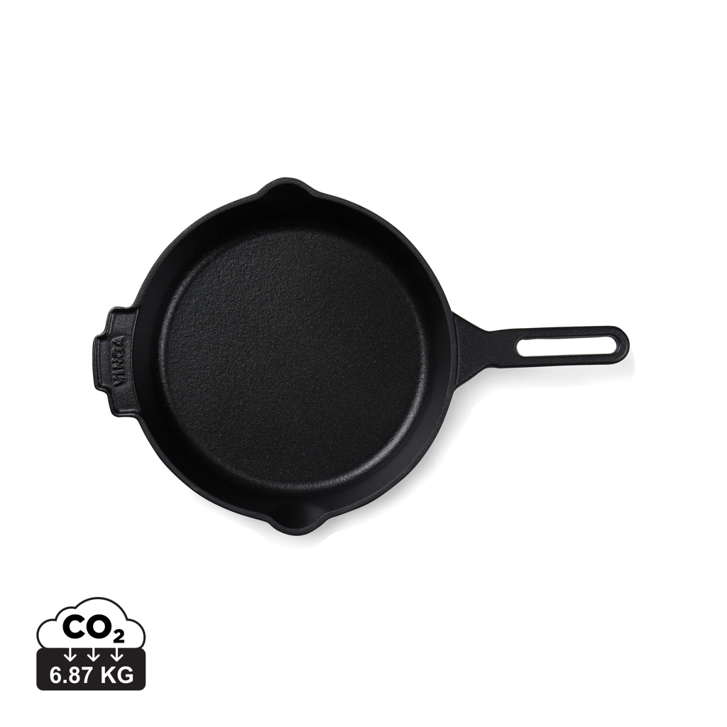 Litinová skillet pánev VINGA Ardoise, 20cm - černá