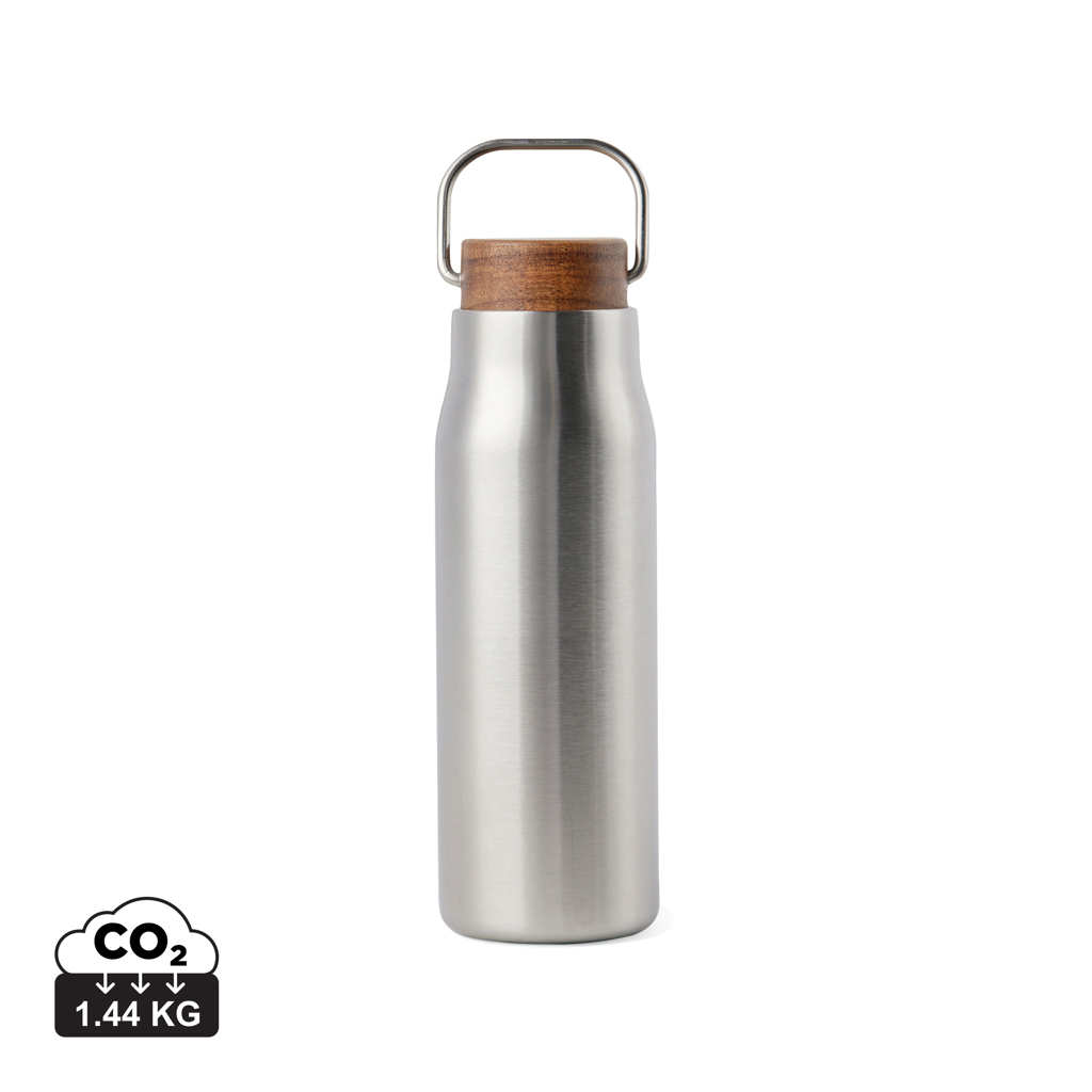 Termo lahev VINGA Ciro 300ml z RCS recykl. oceli - stříbrná
