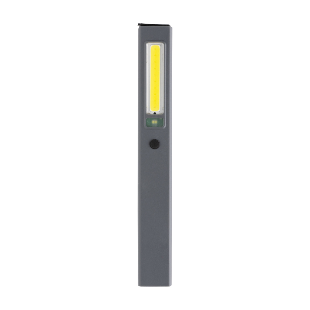 USB inspekční svítilna Gear X z RCS recykl. plastu - šedá