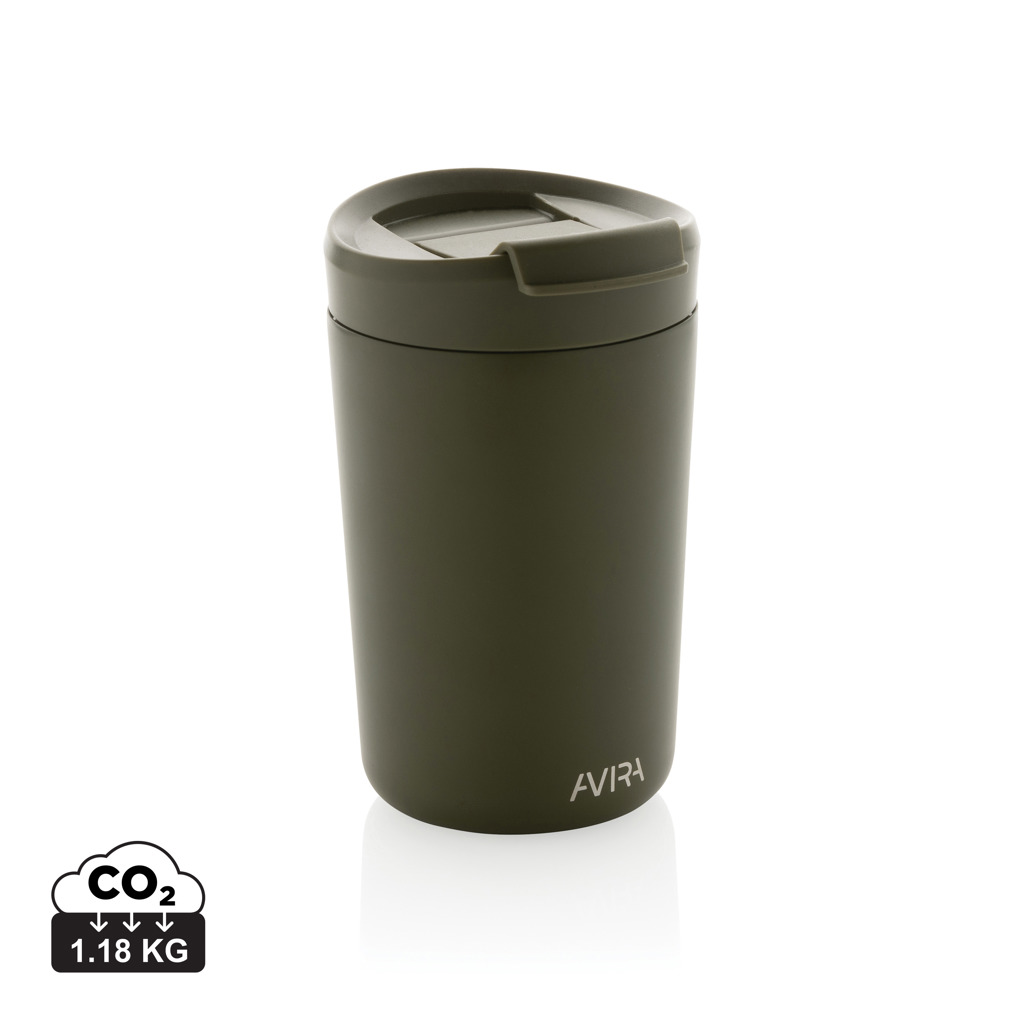 Kovový termohrnek Avira Alya IDEATE z recyklované oceli, 300 ml