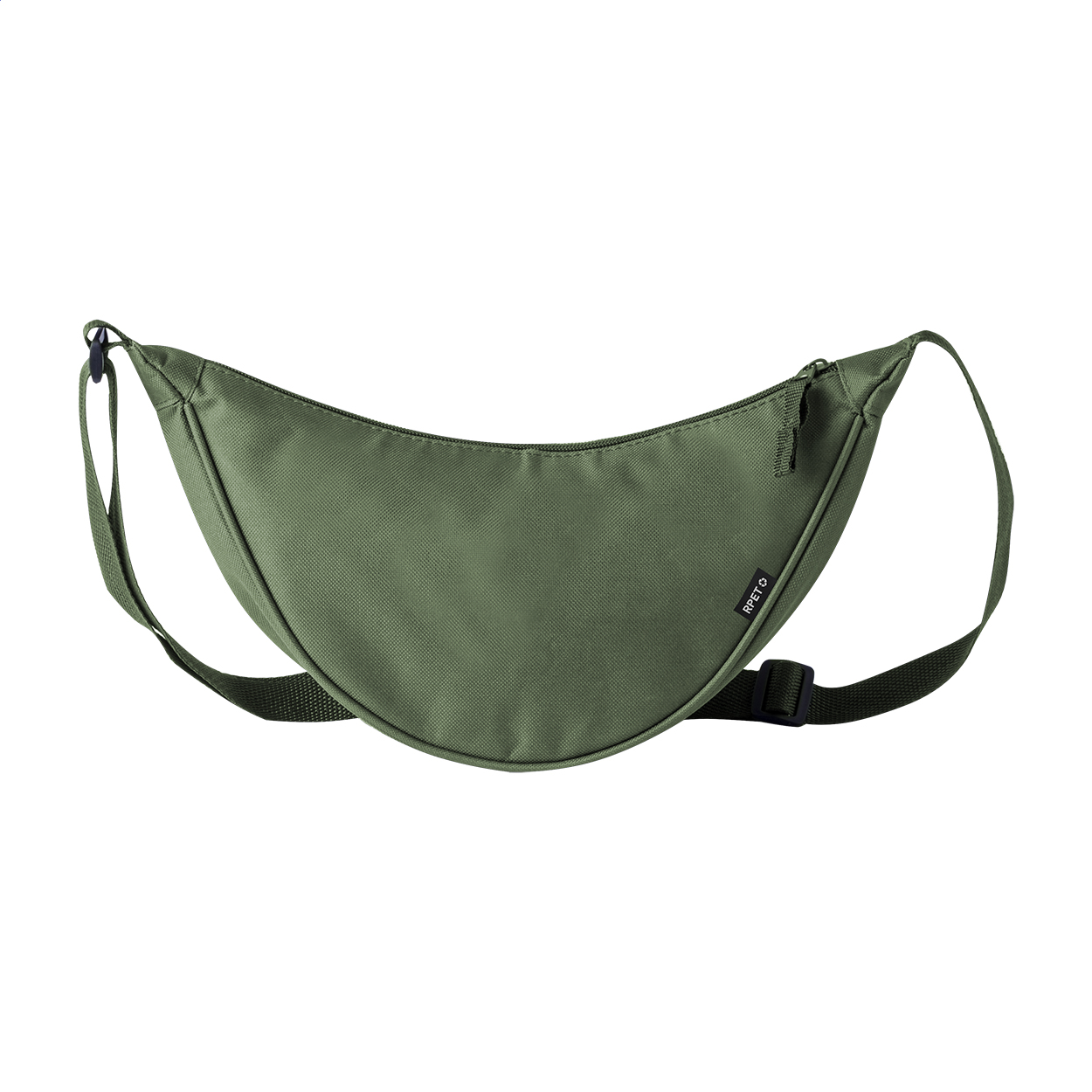 Lollap RPET crossbody ledvinka Zelená