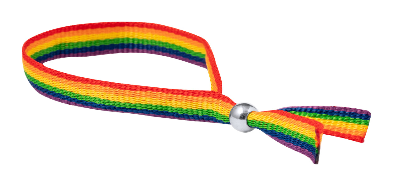 Jabisk rainbow festival bracelet Multi-color