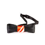 Motýlek RACE z autopásu - černá Motýlek RACE z autopásu - černá