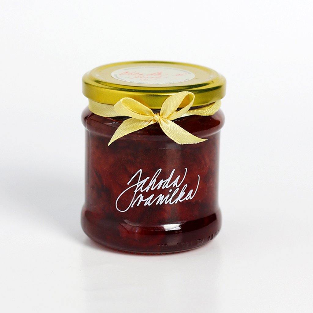 Strawberry-bourbon vanilla jam selection extra special