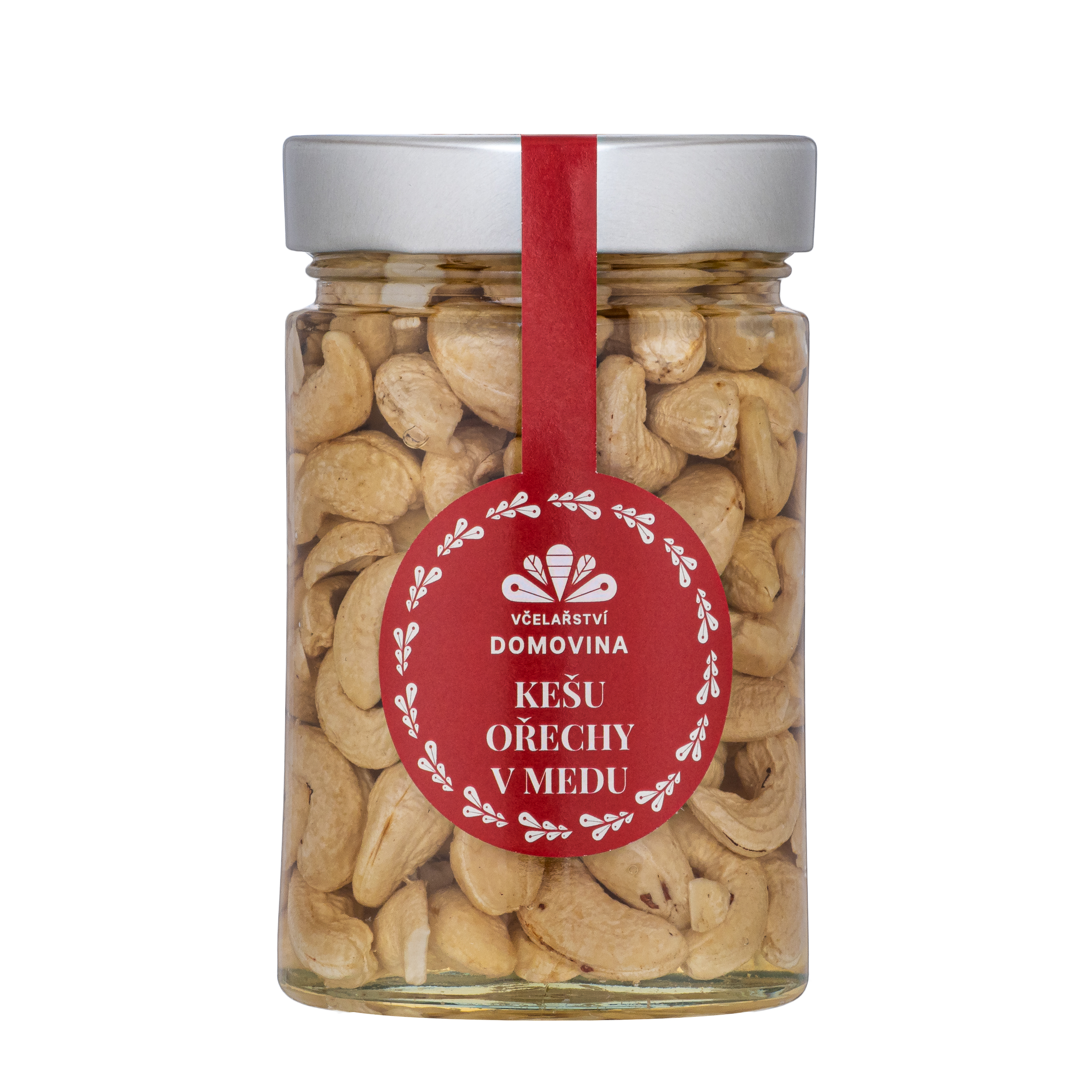 Cashew nuts in honey, weight 360 g