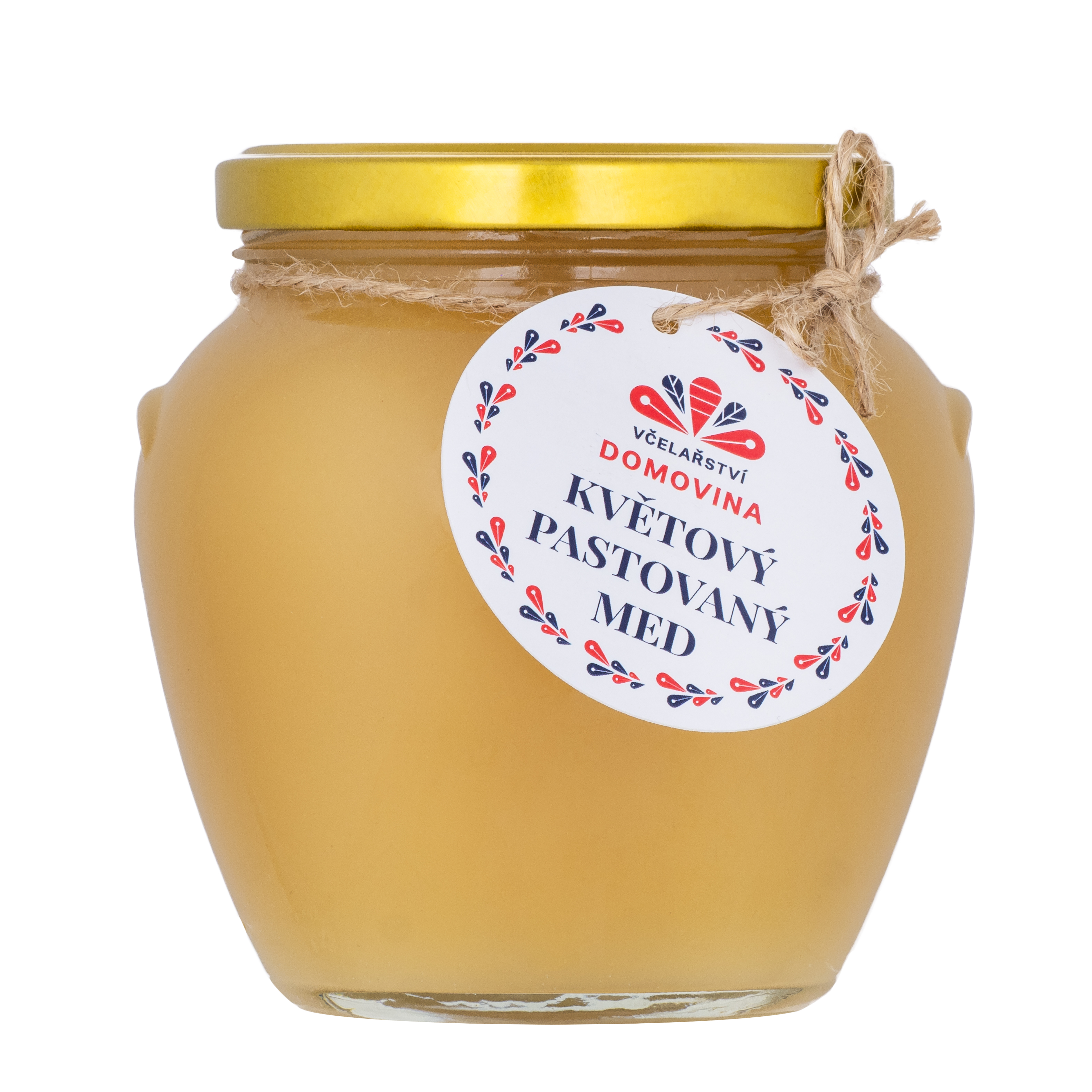 Květový med jarní pastovaný, hmotnost 750 g