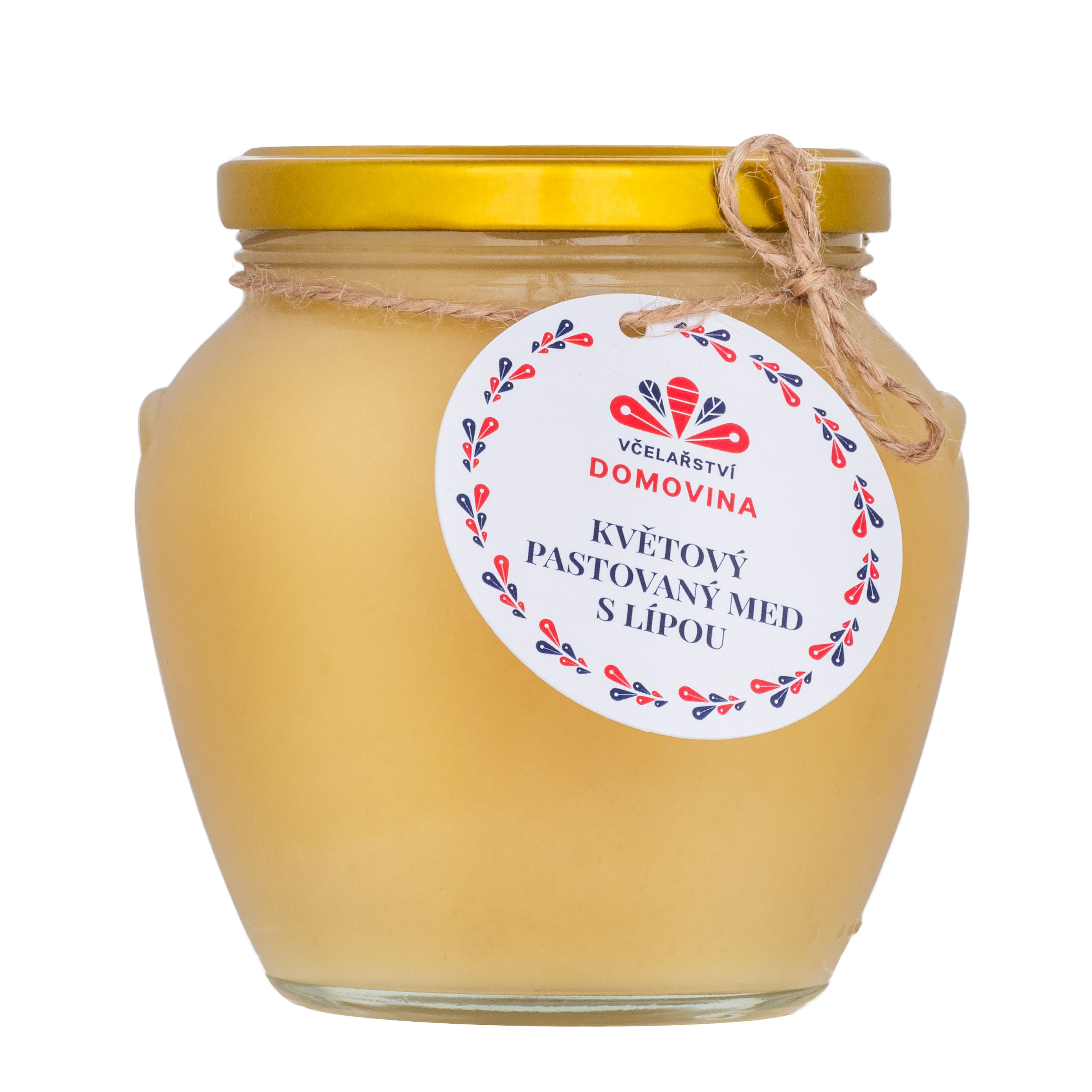 Flower honey with linden paste, weight 750 g