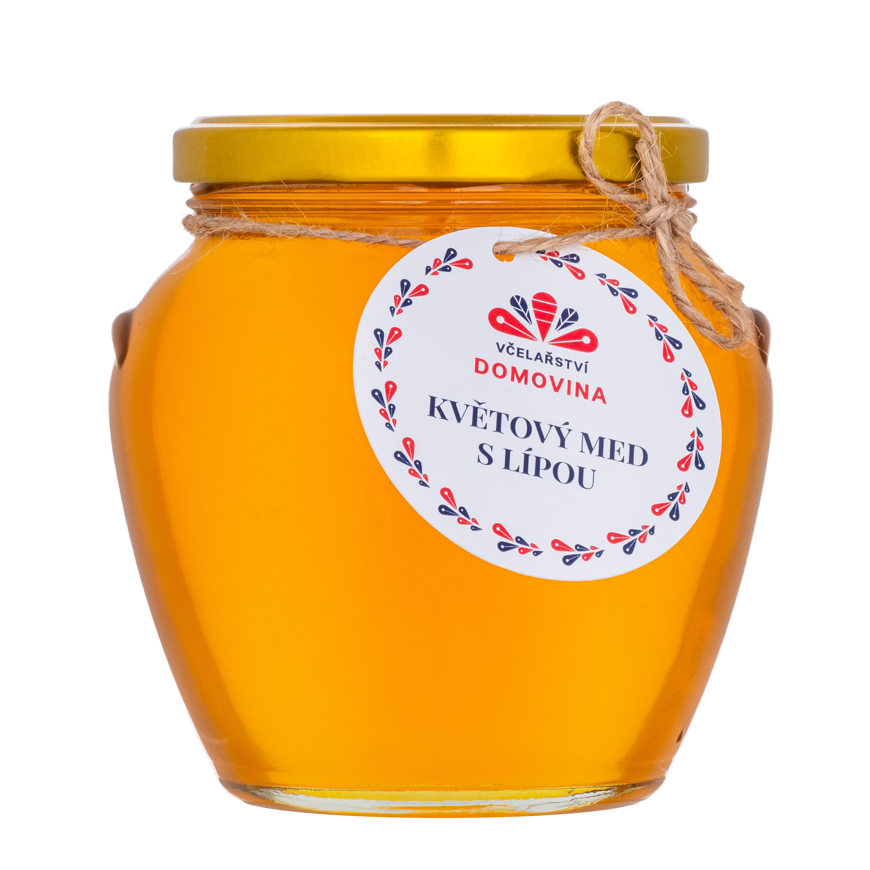 Flower honey with linden, weight 750 g