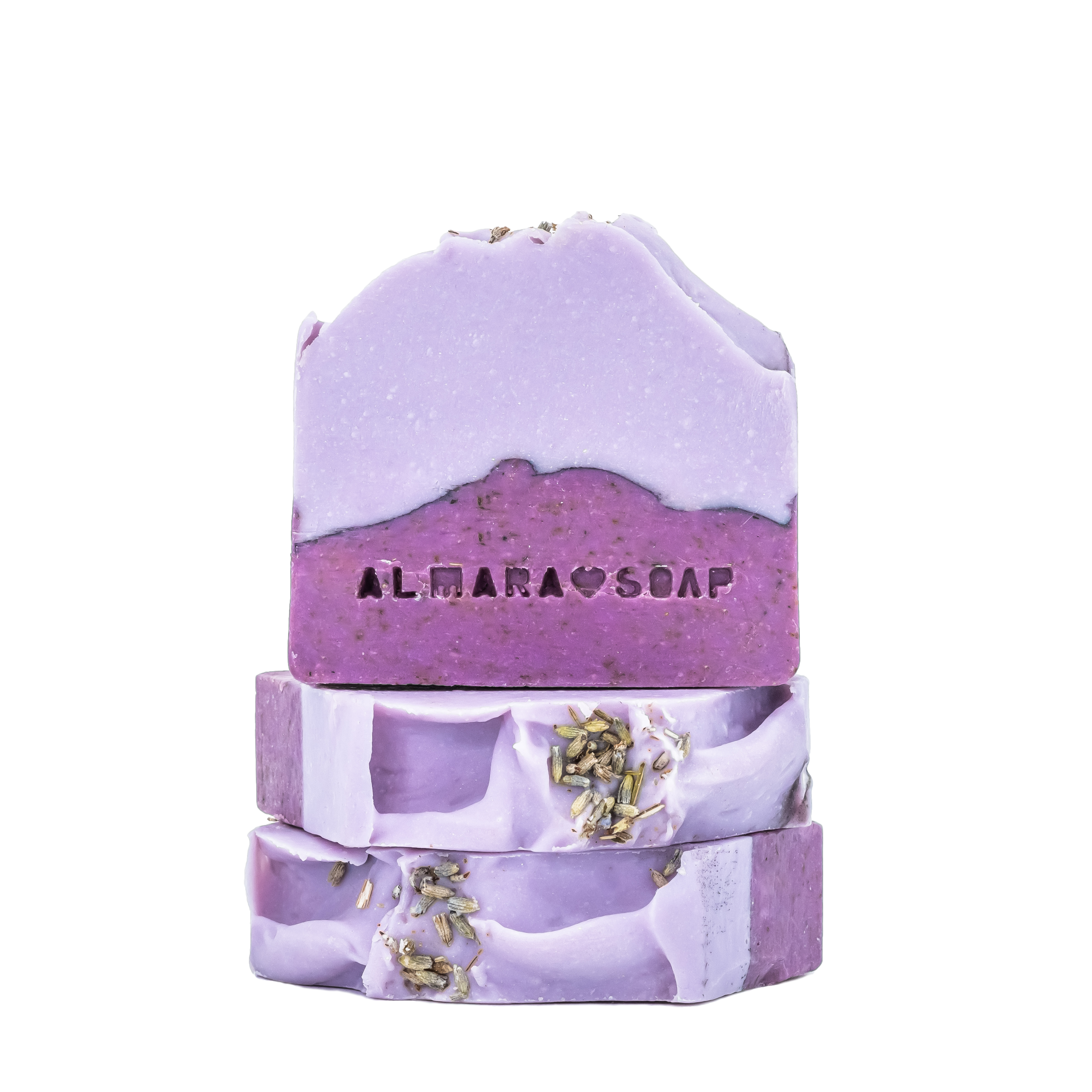 Handmade designer soap with a delicate lavender scent 100 ± 5 g
