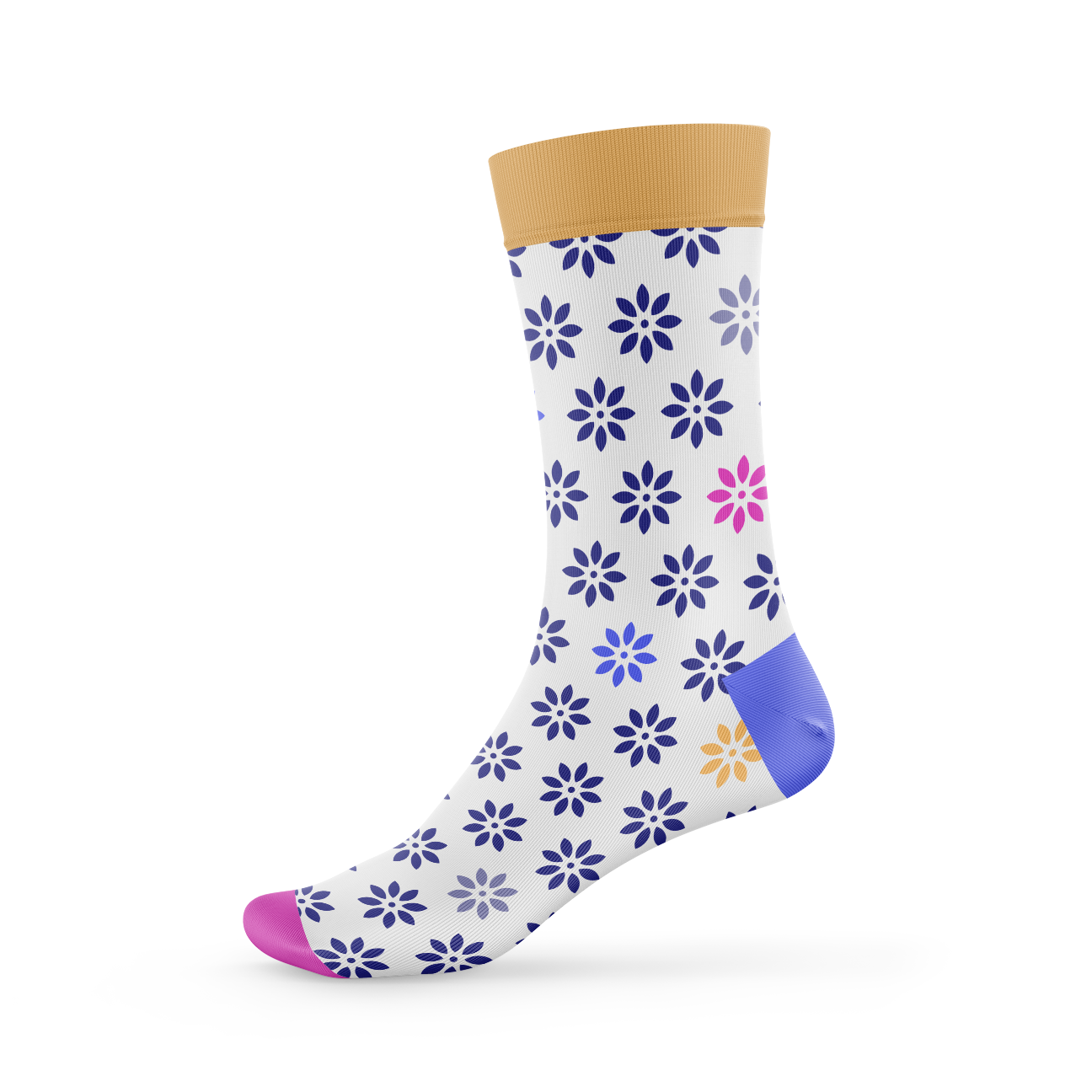 Reklamní ponožky - Klasické dlouhé ponožky s vaším vzorem