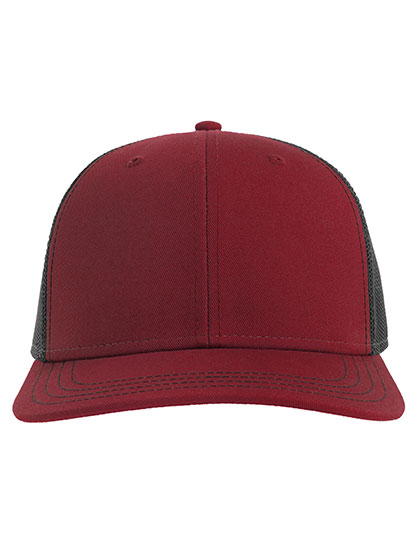 Kšiltovka Atlantis Headwear Sonic-S Cap Cardinal Red, Black Univerzální