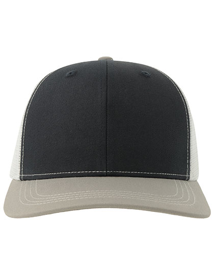 Kšiltovka Atlantis Headwear Sonic-S Cap Navy, Grey Melange, White Univerzální