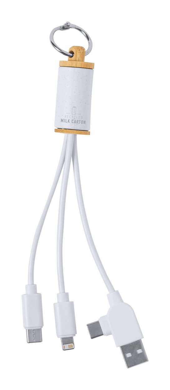 Poskin USB charger cable White