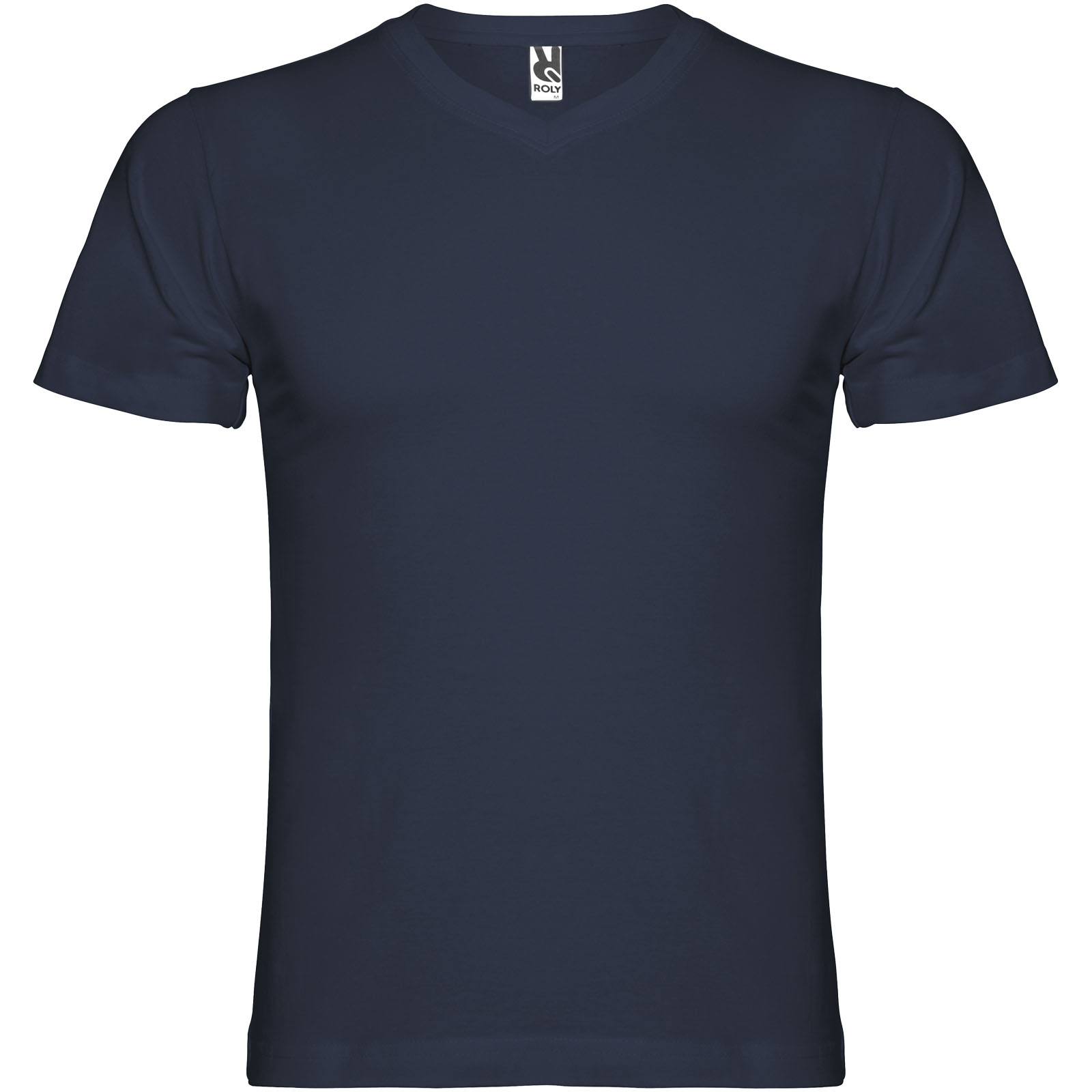 Men's Short Sleeve T-Shirt Roly Samoyedo short sleeve men's v-neck t-shirt