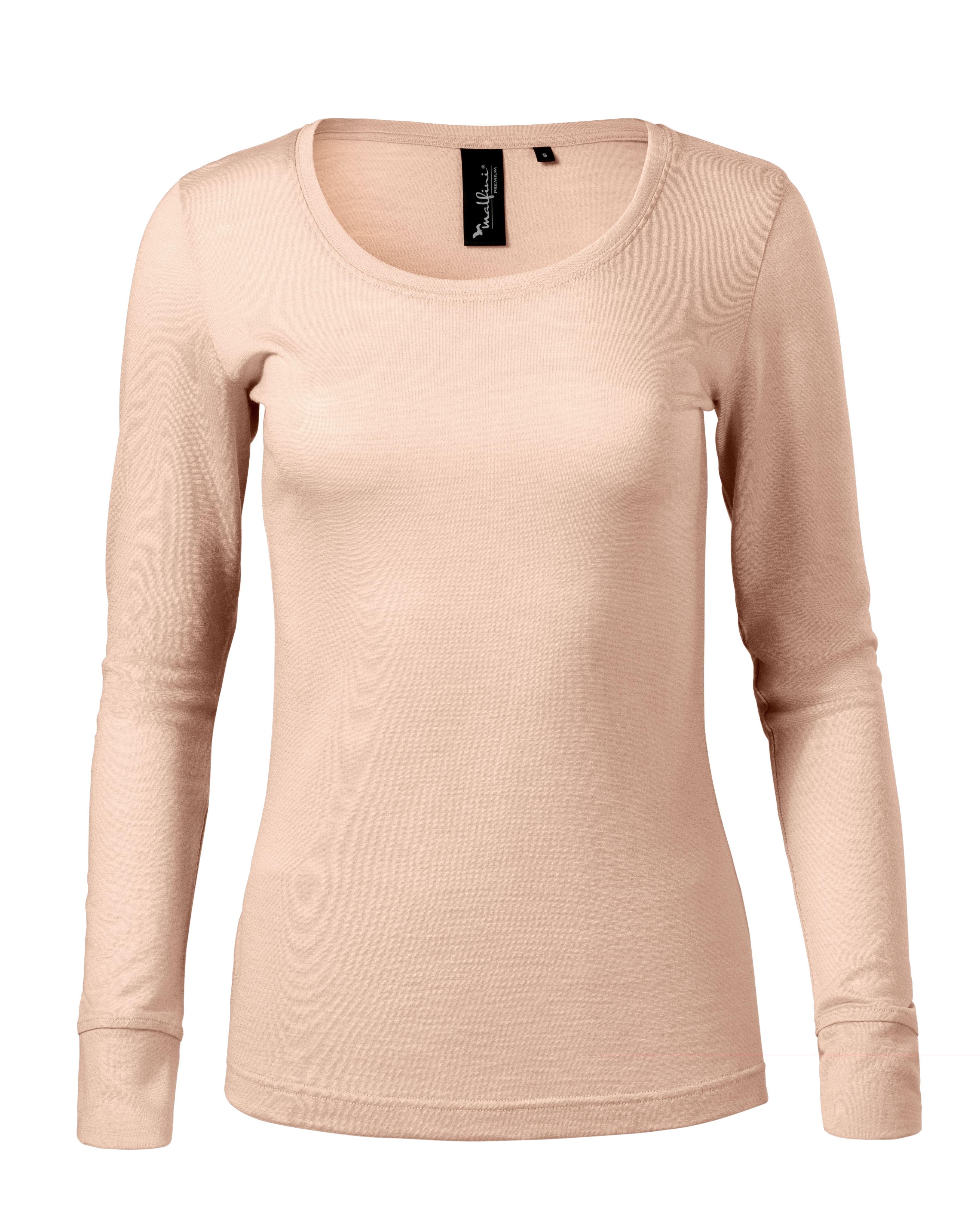 Women's Short Sleeve T-Shirt MALFINI Premium® Merino Rise LS
