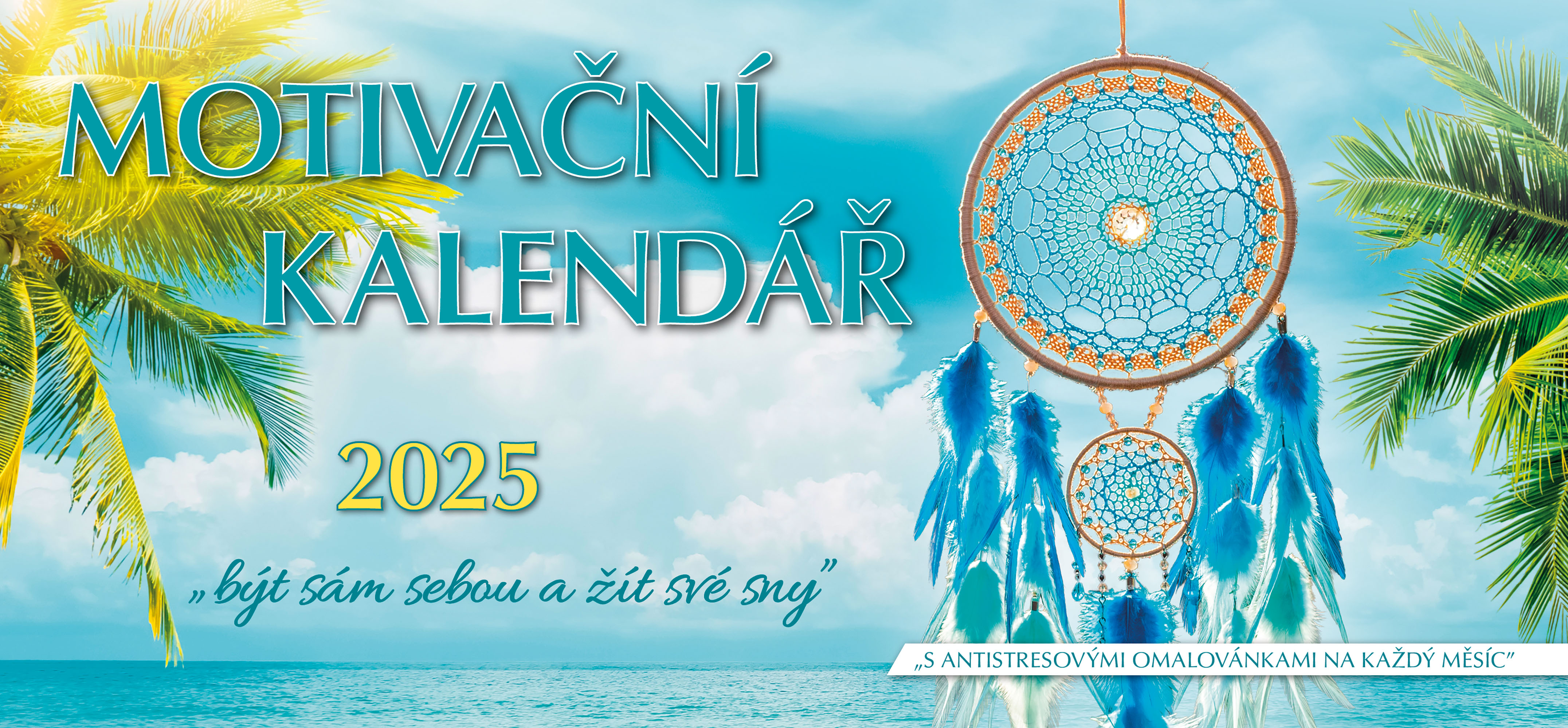 Stolní kalendář Motivační 2025