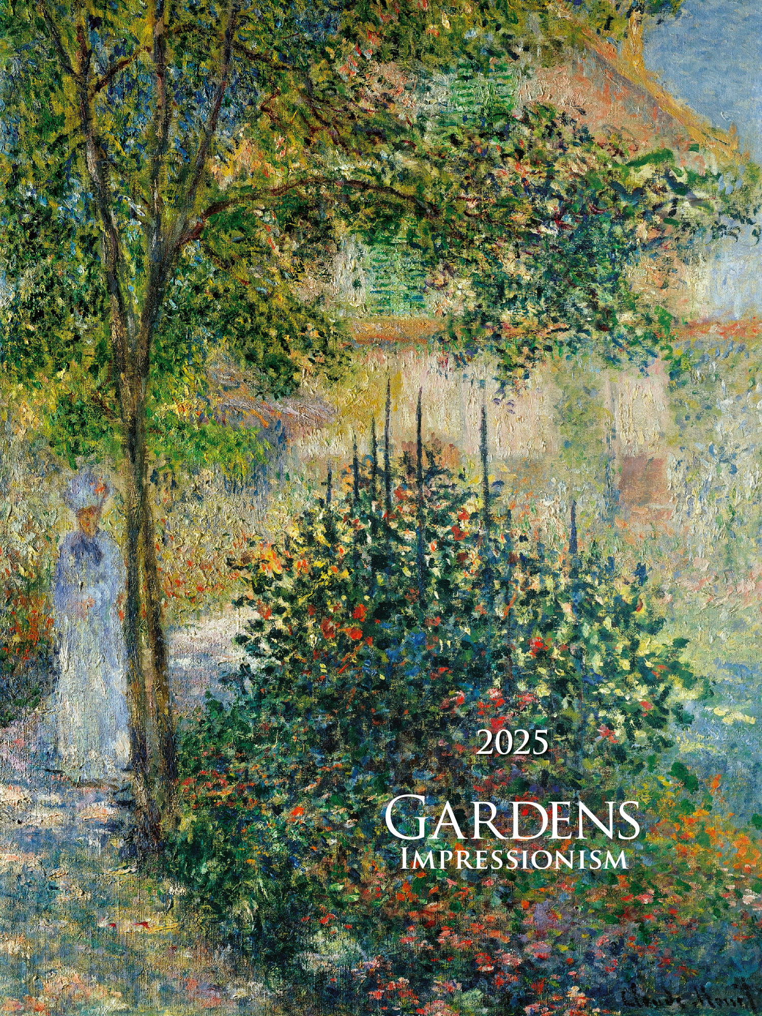 Nástěnný kalendář Gardens impresionism 2025