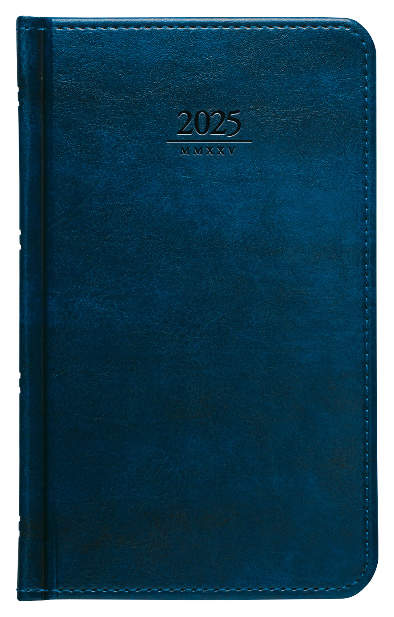 Kapesní diář Atlas 2025, 9x15 cm - modrá