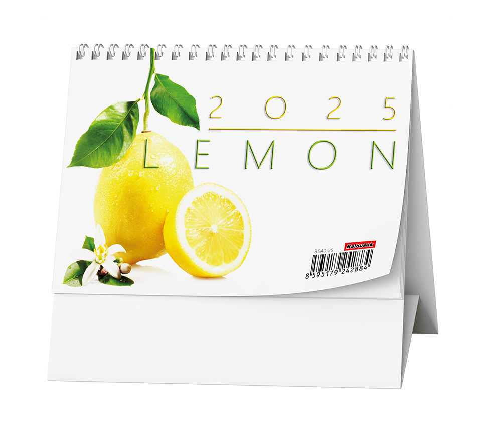 Stolní kalendář Lemon 2025