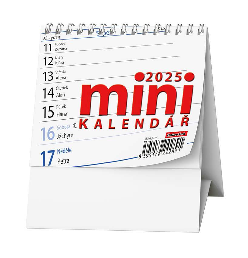 Stolní kalendář MINI kalendář 2025