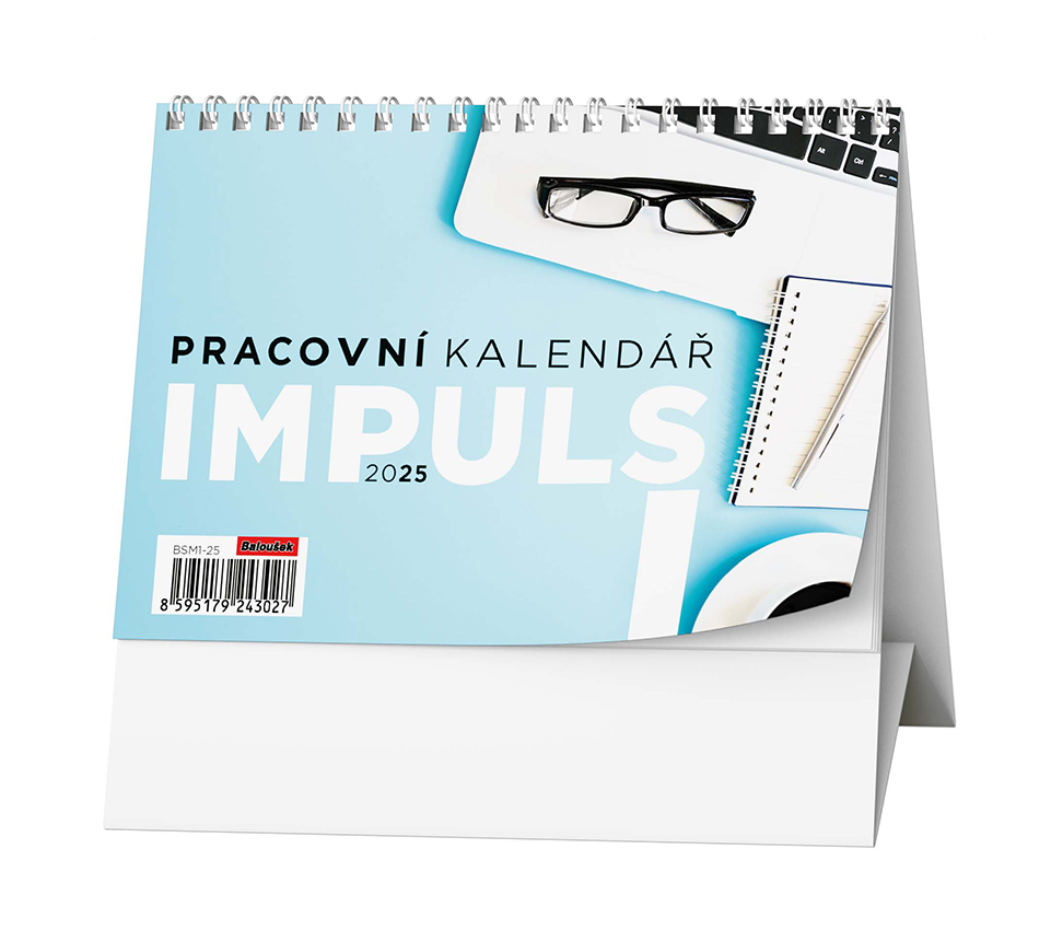 Stolní kalendář Pracovní IMPULS I 2025