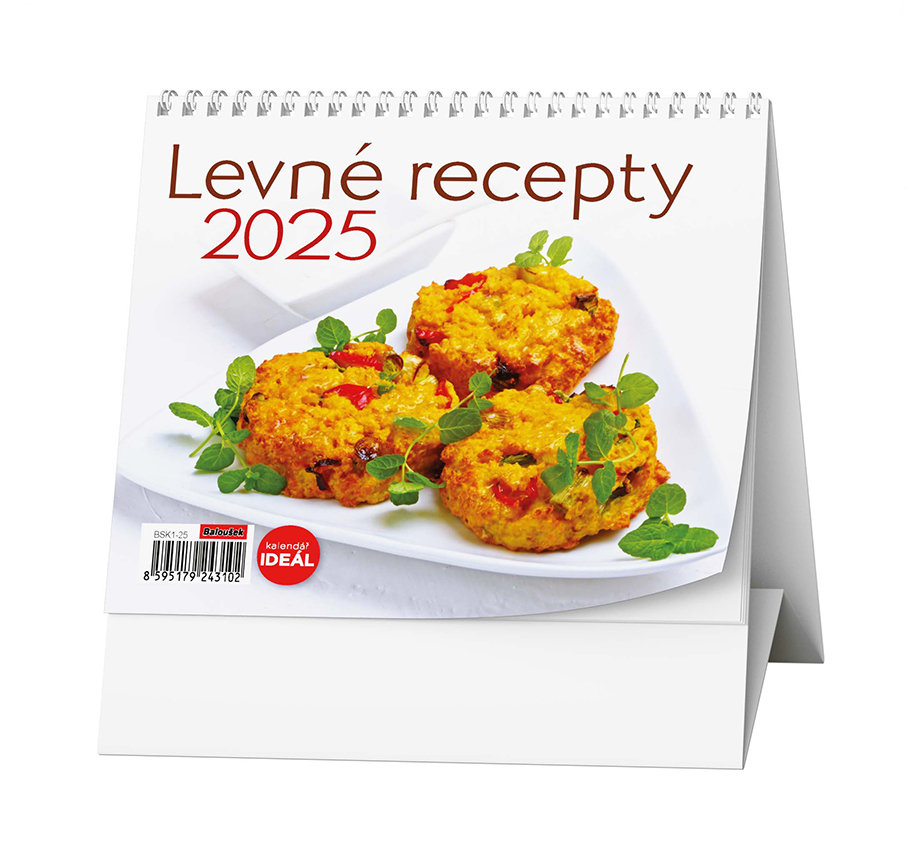 Stolní kalendář IDEÁL - Levné recepy 2025