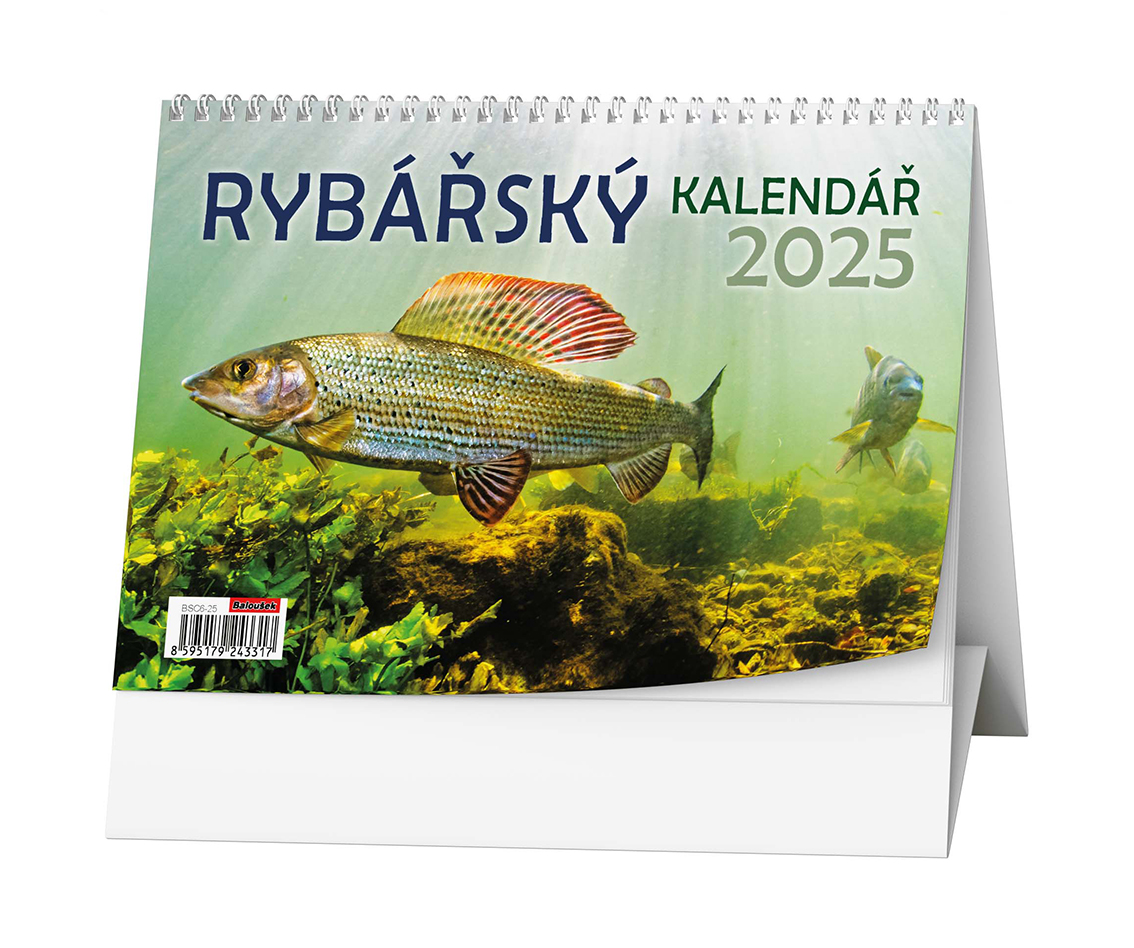 Stolní kalendář Rybářský 2025