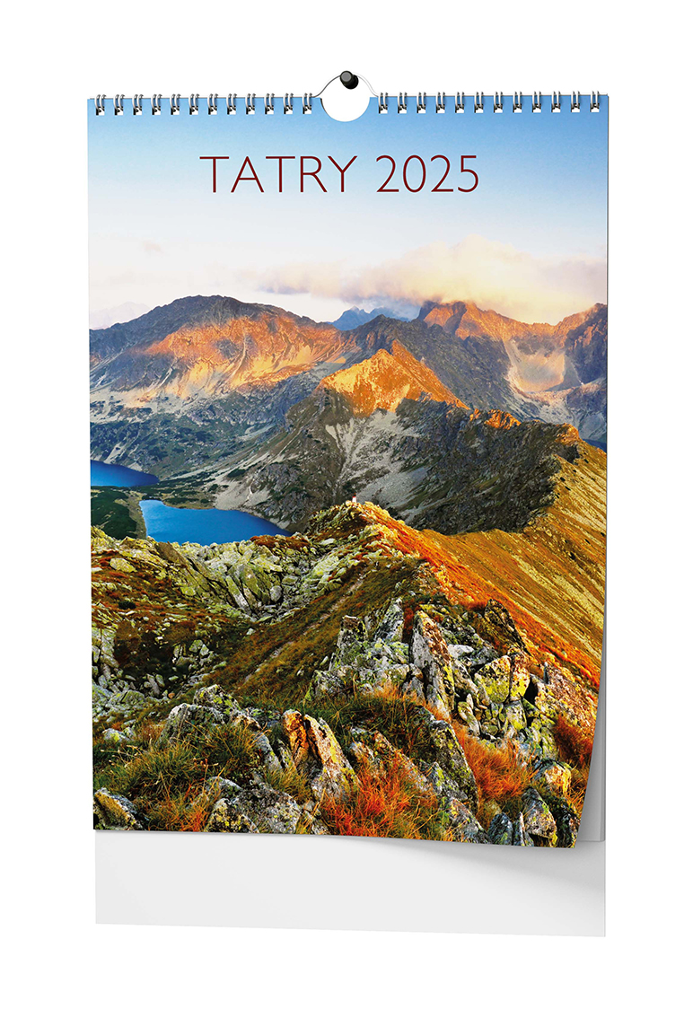 Nástěnný kalendář Tatry 2025