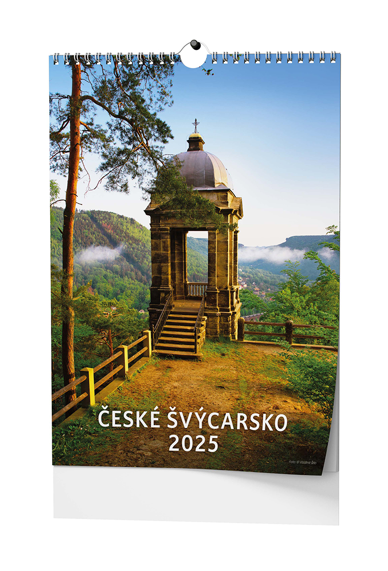 Nástěnný kalendář České Švýcarsko 2025