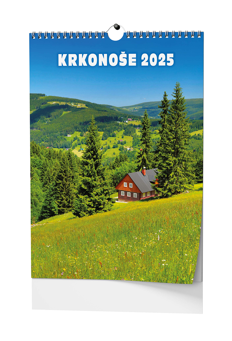Nástěnný kalendář Krkonoše 2025