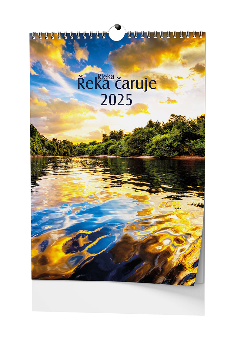 Nástěnný kalendář Řeka čaruje 2025