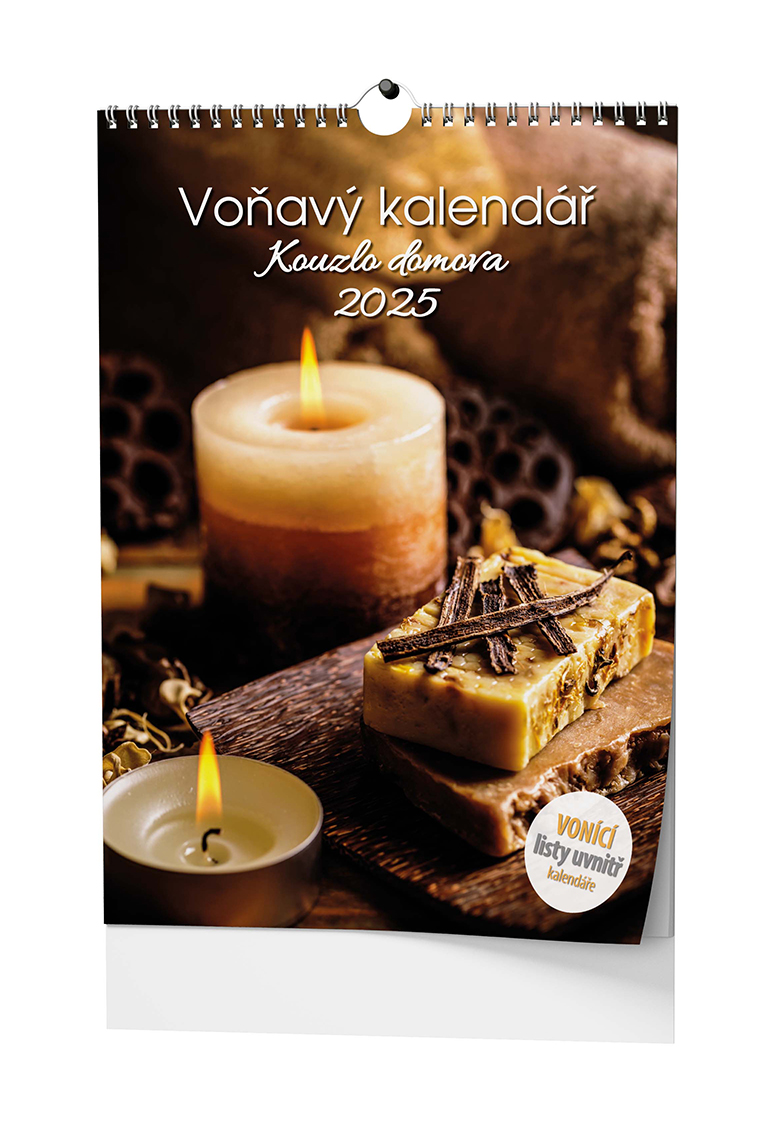 Nástěnný kalendář Voňavý kalendář Kouzlo domova 2025