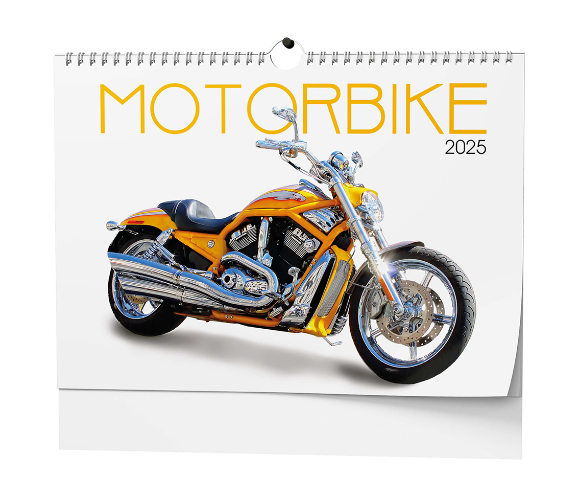 Nástěnný kalendář Motorbike 2025