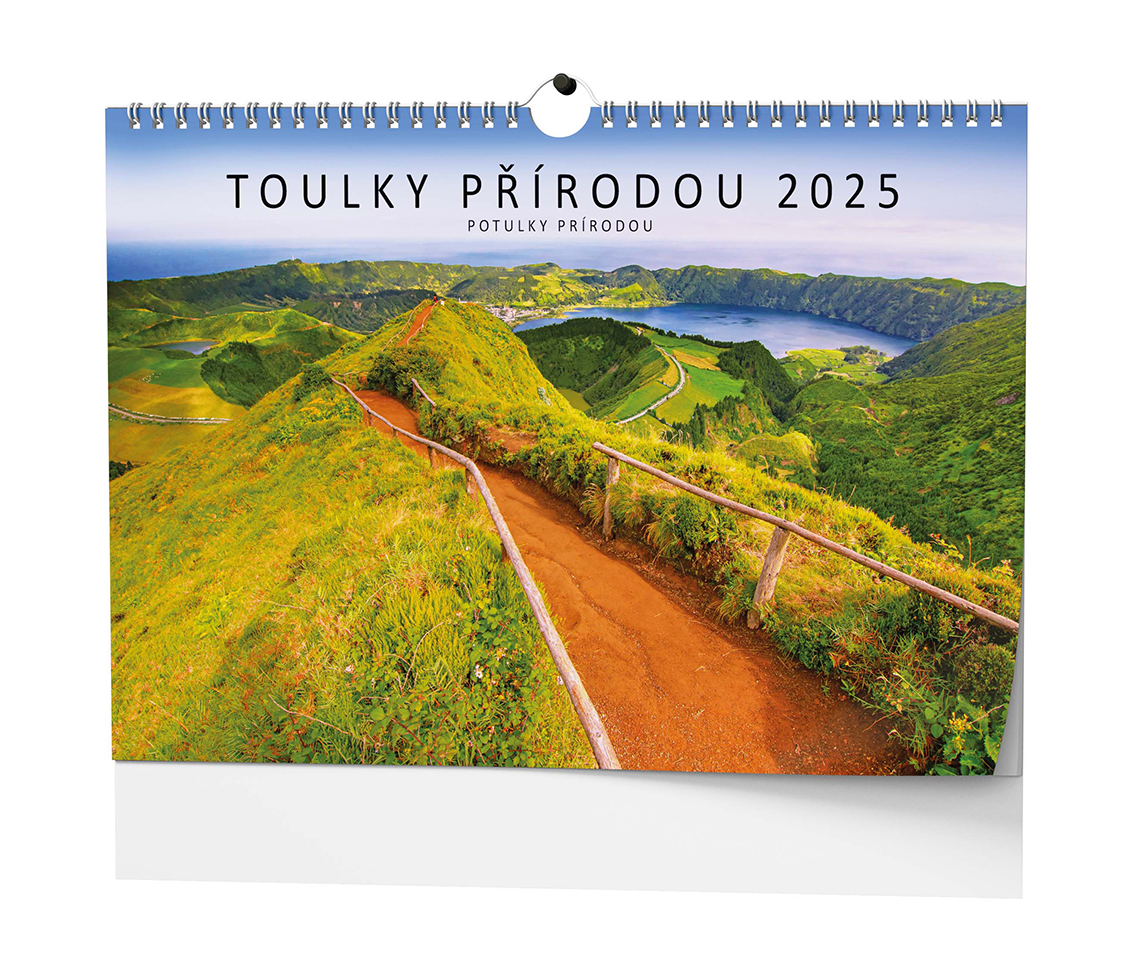 Nástěnný kalendář Toulky přírodou 2025