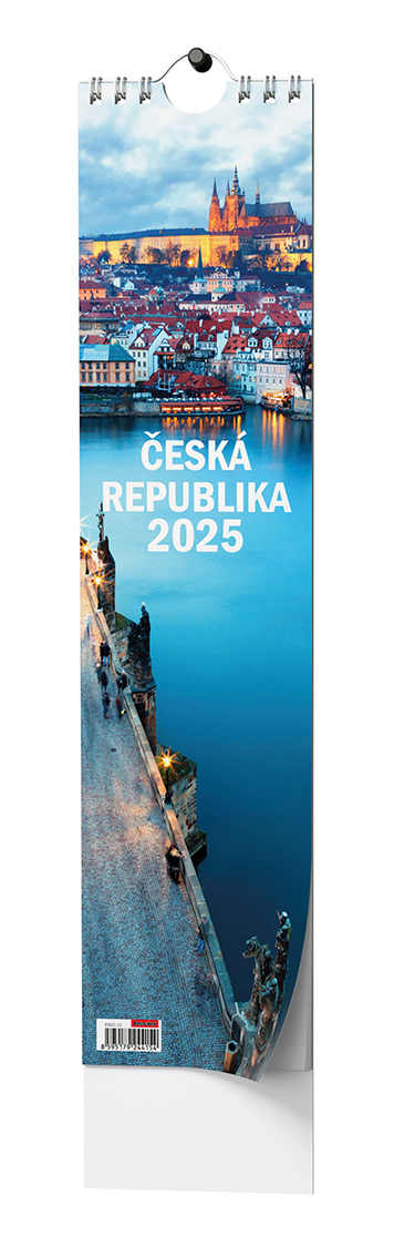 Nástěnný kalendář Kravata - Česká republika 2025