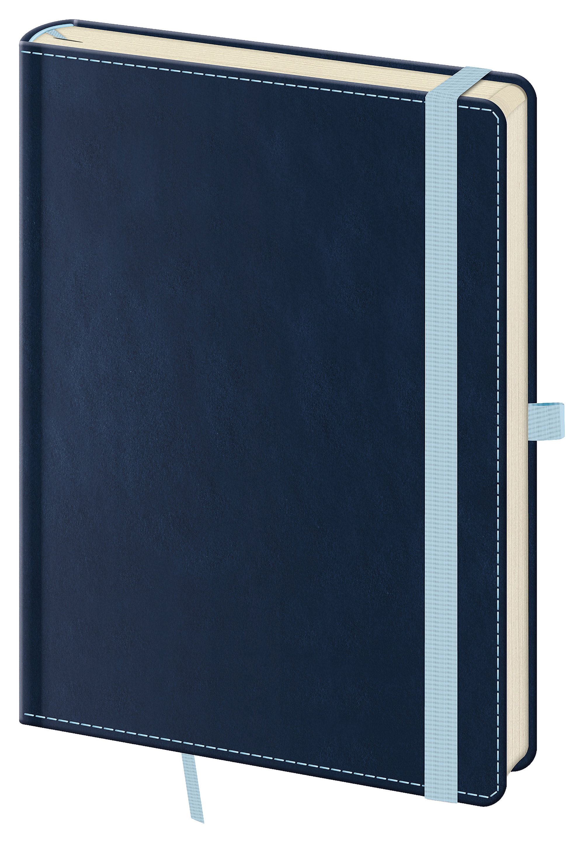 Tečkovaný zápisník Double Blue L - Double Blue