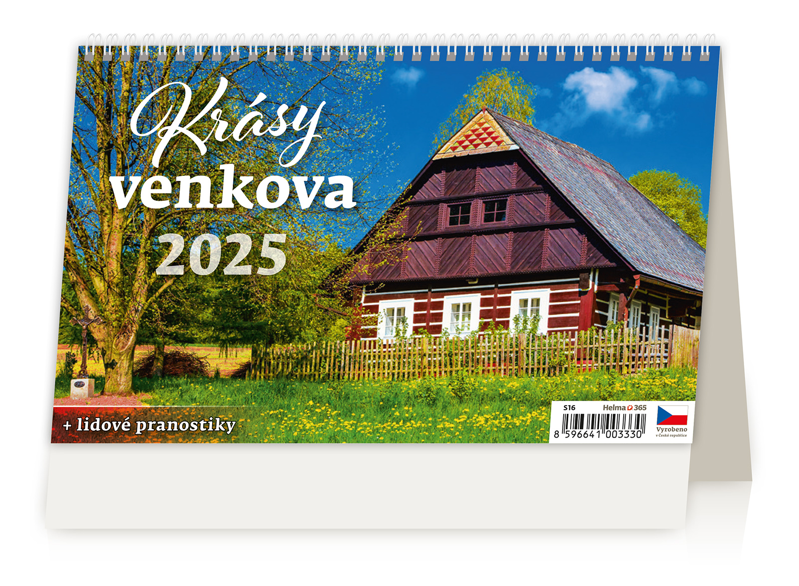 Stolní kalendář Krásy venkova 2025