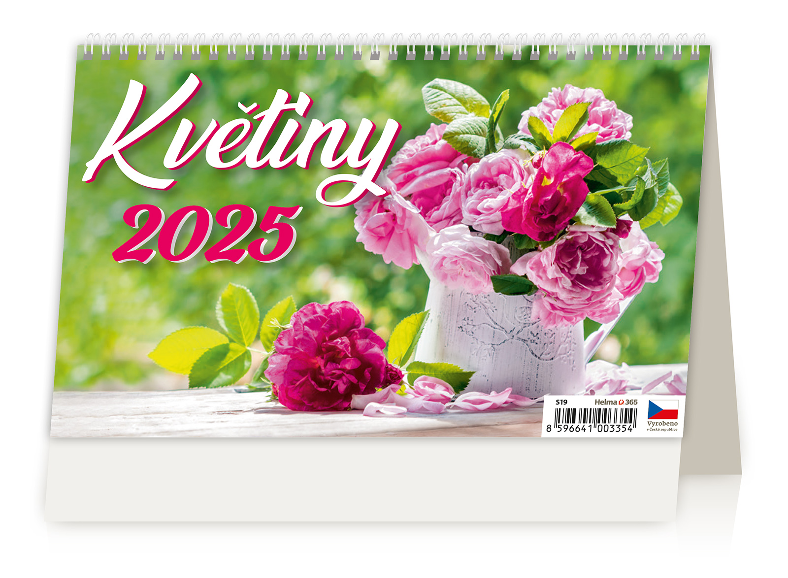 Stolní kalendář Květiny 2025