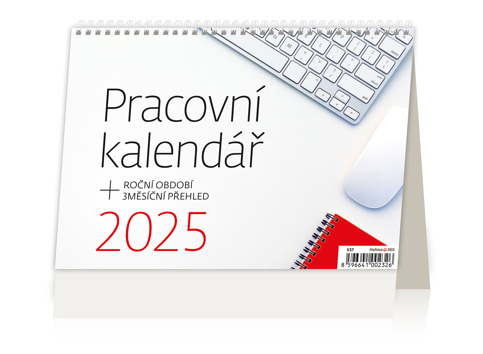 Stolní kalendář Pracovní 2025