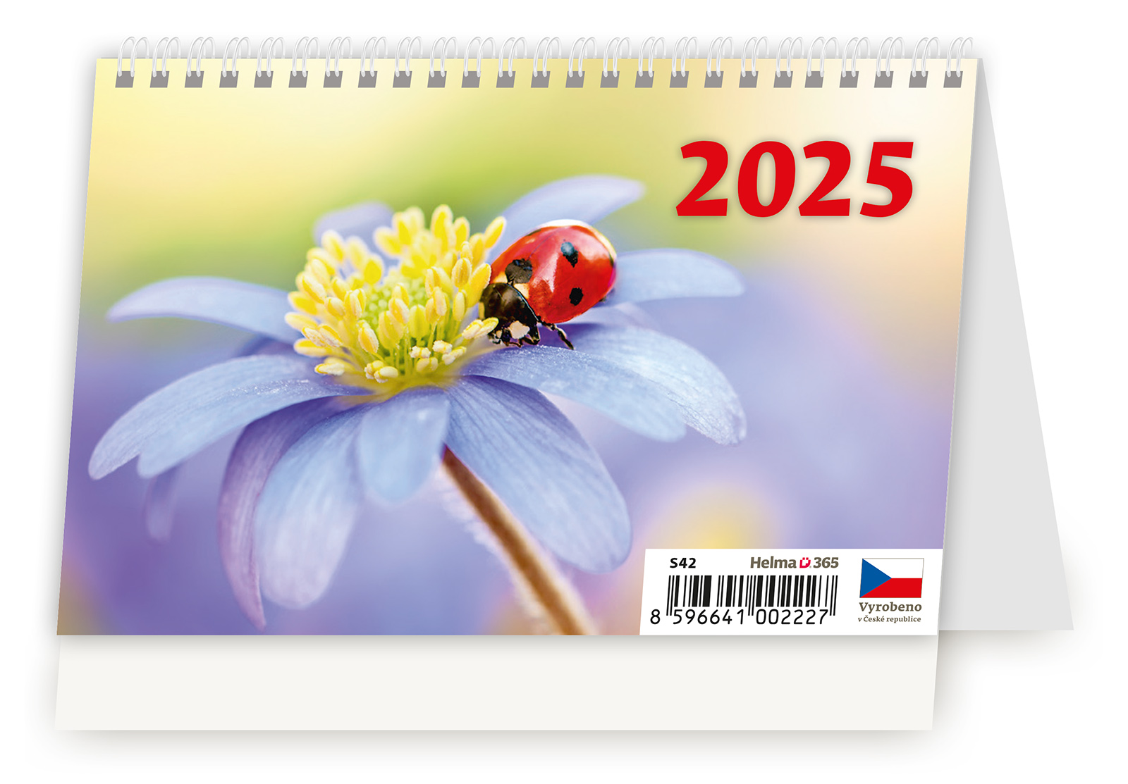 Stolní kalendář týdenní "S" 2025 - plánovací