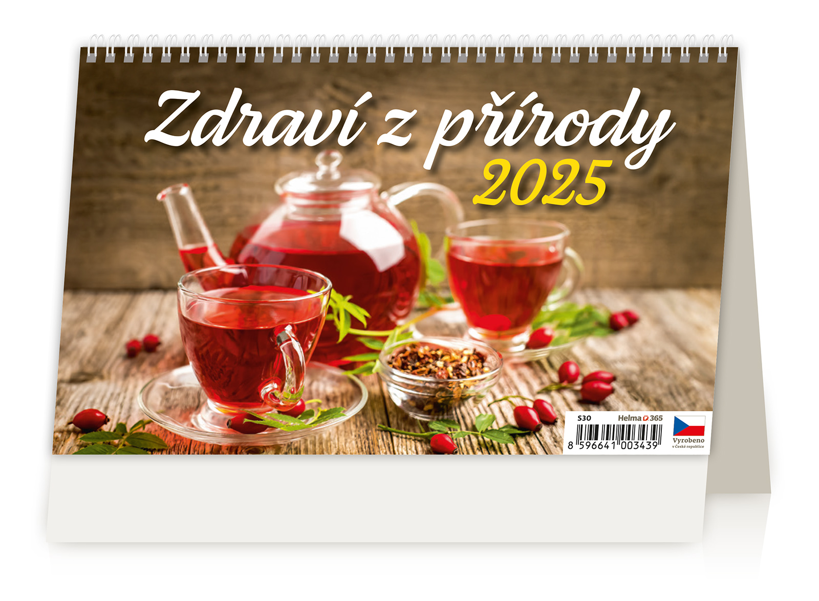 Stolní kalendář Zdraví z přírody 2025