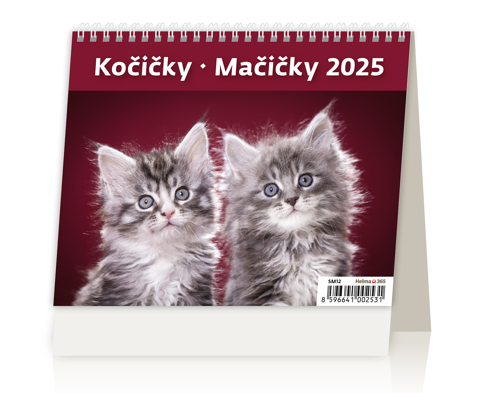 Stolní kalendář Kočičky 2025 - MiniMax