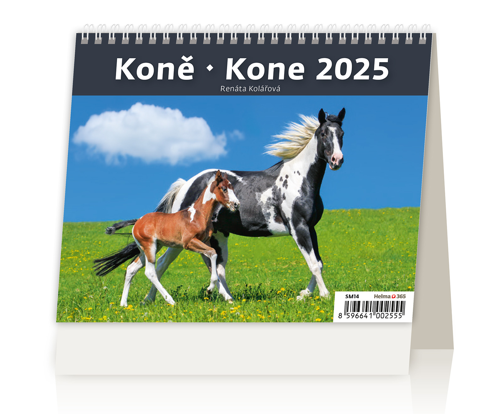 Stolní kalendář Koně 2025 - MiniMax