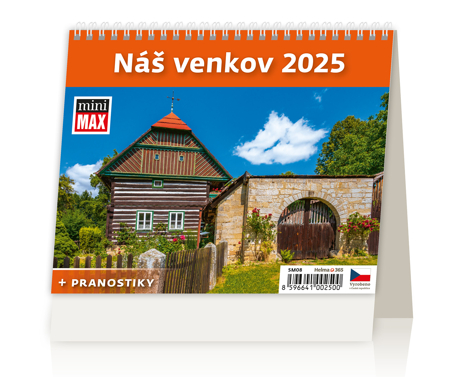 Stolní kalendář Náš venkov 2025 - MiniMax