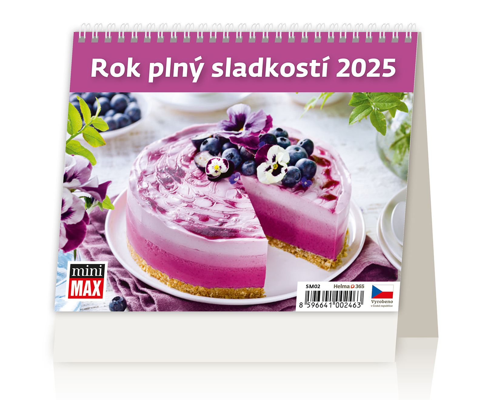 Stolní kalendář Rok plný sladkostí 2025 - MiniMax