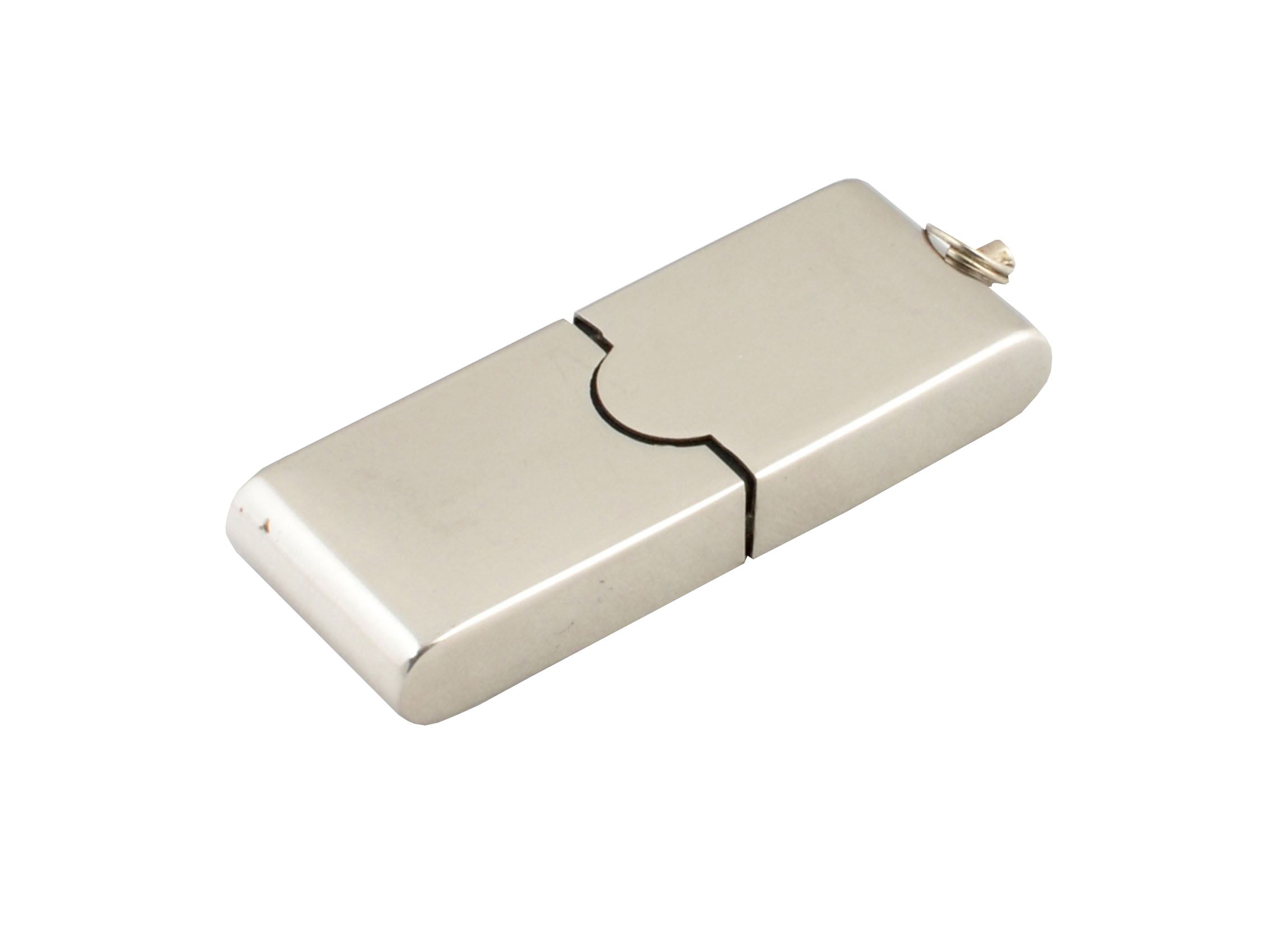 Klasický USB flash disk CLINTON stříbrná