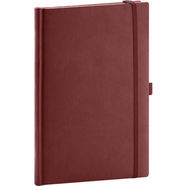 Linkovaný zápisník Aprint Neo, 15x21 cm - červená Linkovaný zápisník Aprint Neo, 15x21 cm - červená