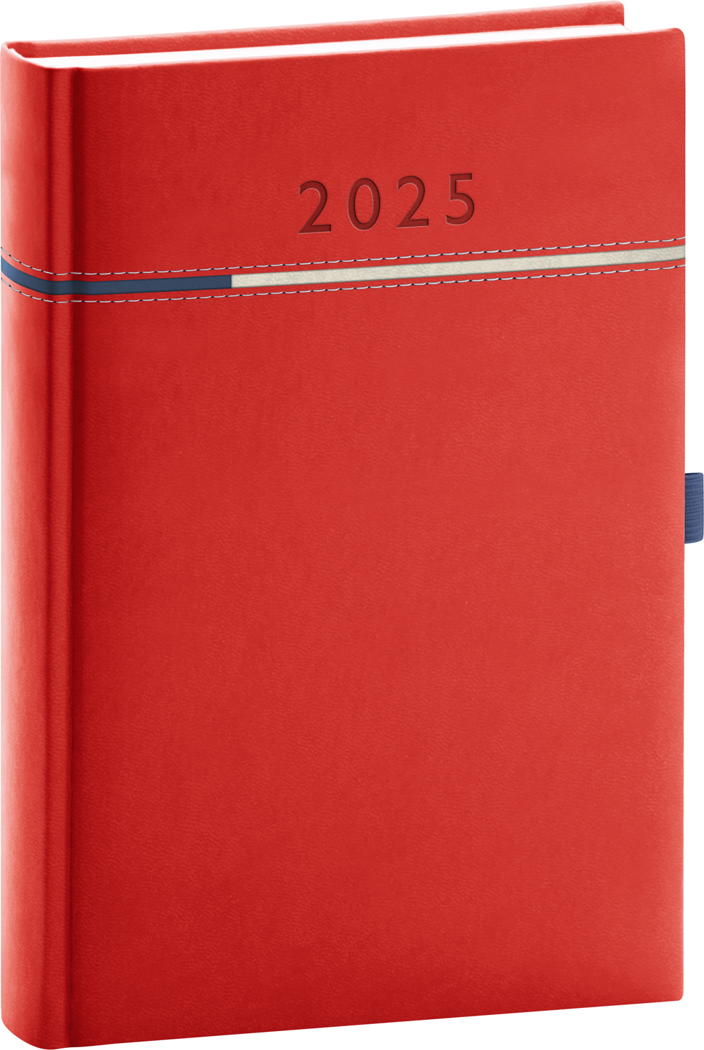 Denní diář Tomy 2025, A5 - červená
